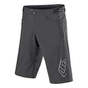 Short Troy Lee Designs Flowline solid charcoal avec sous short 