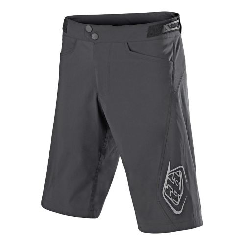 Short Troy Lee Designs Flowline solid charcoal avec sous short 