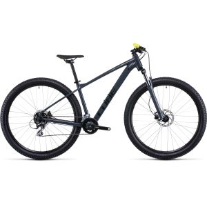 VTT CUBE AIM Pro gris/jaune