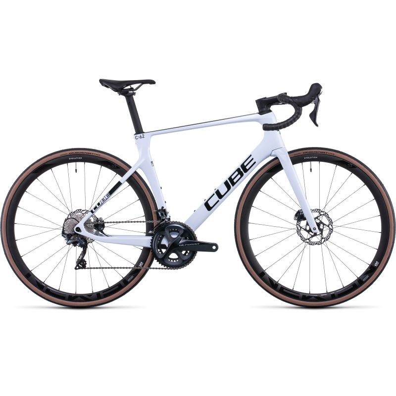 Vélo de route CUBE Agree C:62 2022 blanc Vélo de route CUBE Agree C:62 2022 blanc
