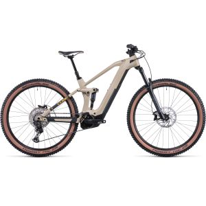 VTT électrique CUBE stereo Hybrid 140 HPC Race 625 desert/orange