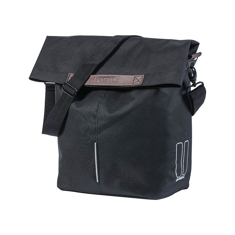 Sacoche arrière BASIL City Shopper 14/16 litres noir