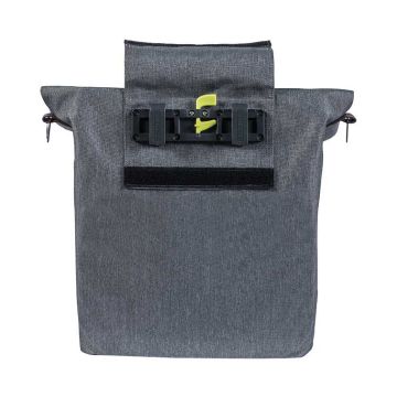 Sacoche arrière BASIL City Shopper 14/16 litres gris
