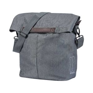 Sacoche arrière BASIL City Shopper 14/16 litres gris