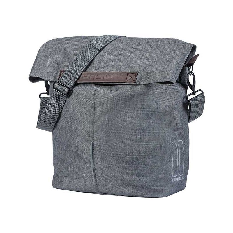 Sacoche arrière BASIL City Shopper 14/16 litres gris Sacoche arrière BASIL City Shopper 14/16 litres gris