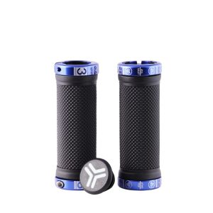 Poignées SB3 Kheops Mini 100 mm noir/bleu
