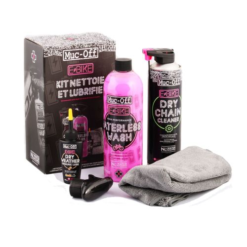 MUC-OFF kit e-bike nettoie et lubrifie