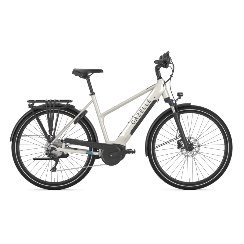 Vélo électrique GAZELLE Medeo T10 HMB trapèze ivory white Vélo électrique GAZELLE Medeo T10 HMB trapèze ivory white