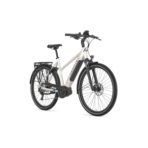 Vélo électrique GAZELLE Medeo T10 HMB trapèze ivory white