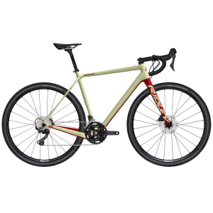 Gravel RIDLEY Kanzo C Adventure GRX 600 2x11 vitesses beige/rouge