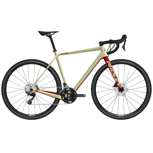 Gravel RIDLEY Kanzo C Adventure GRX 600 2x11 vitesses beige/rouge