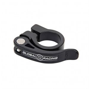 Collier de selle GLOBAL RACING 31,8 mm noir