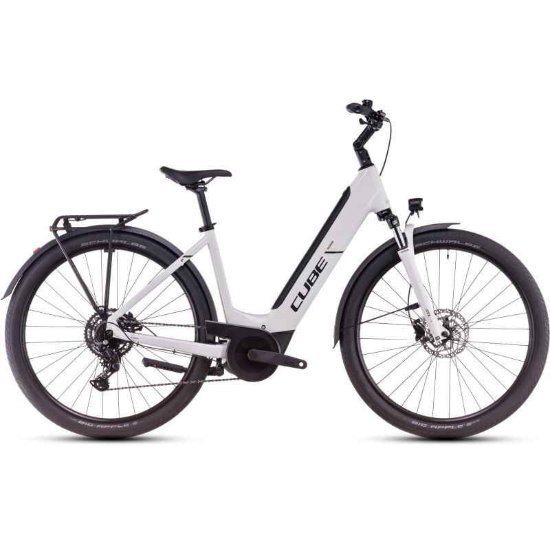 Vélo électrique CUBE Touring Hybrid ONE 500 Cotton'n'black Easy Entry Vélo électrique CUBE Touring Hybrid ONE 500 Cotton'n'black Easy Entry