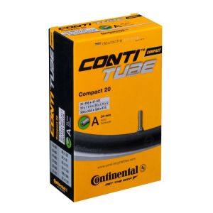 Chambre à air CONTINENTAL Compact 20 x 1.75/2.00 Schrader 34 mm