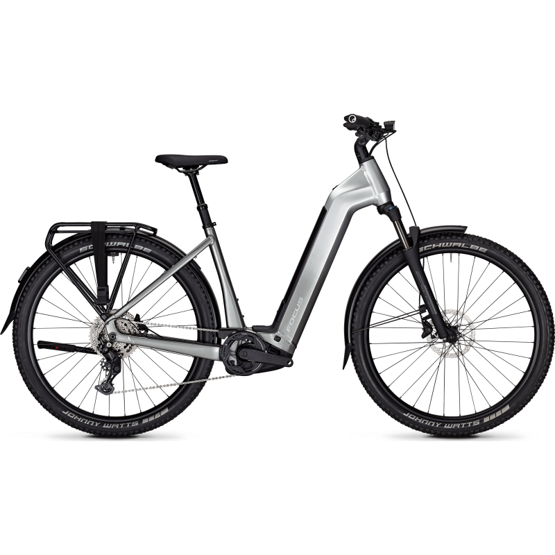 Vélo électrique FOCUS Aventura² 6.7 wave silver 540 Wh