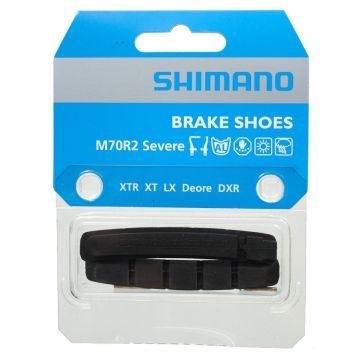 Cartouches de frein SHIMANO M70R2 compatibles XTR, XT, LX, Deore, DXR (x2)